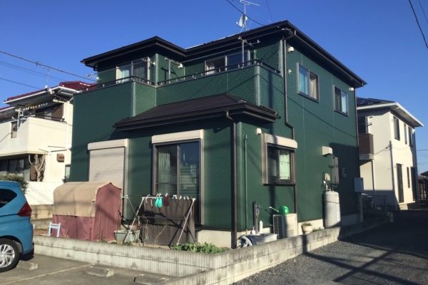 笠間市S様邸　外壁ラジカルシリコン塗装、屋根ラジカルシリコン塗装　ありがとうございました！