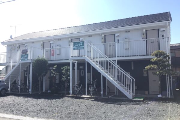 水戸市　アパート塗装工事　ありがとうございました😊