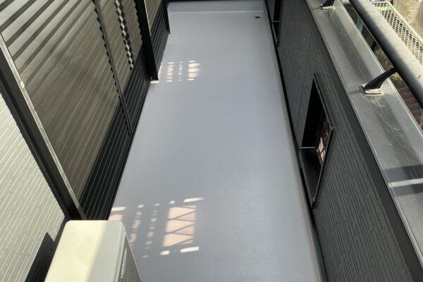 水戸市　ベランダFRP防水工事　ありがとうございました😊
