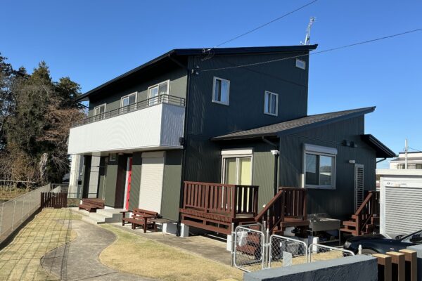 水戸市　ガルバ外壁無機塗装　ガルバ屋根遮熱無機塗装　ありがとうございました😊